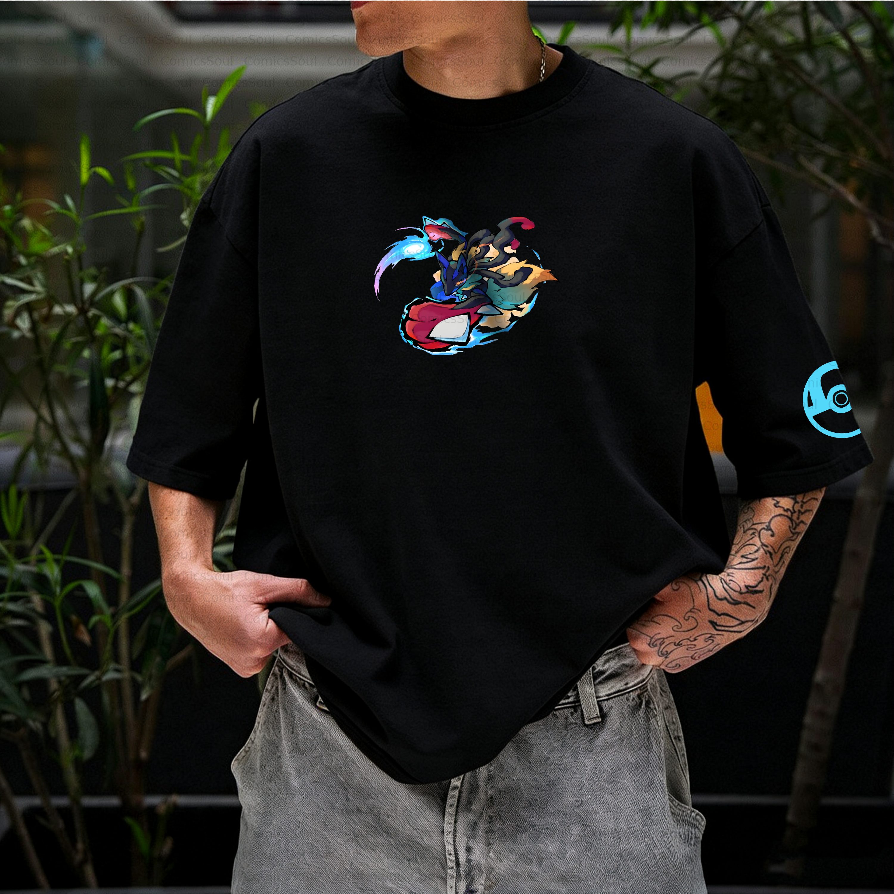 Unisex Anime Inspired Vintage T-Shirt
