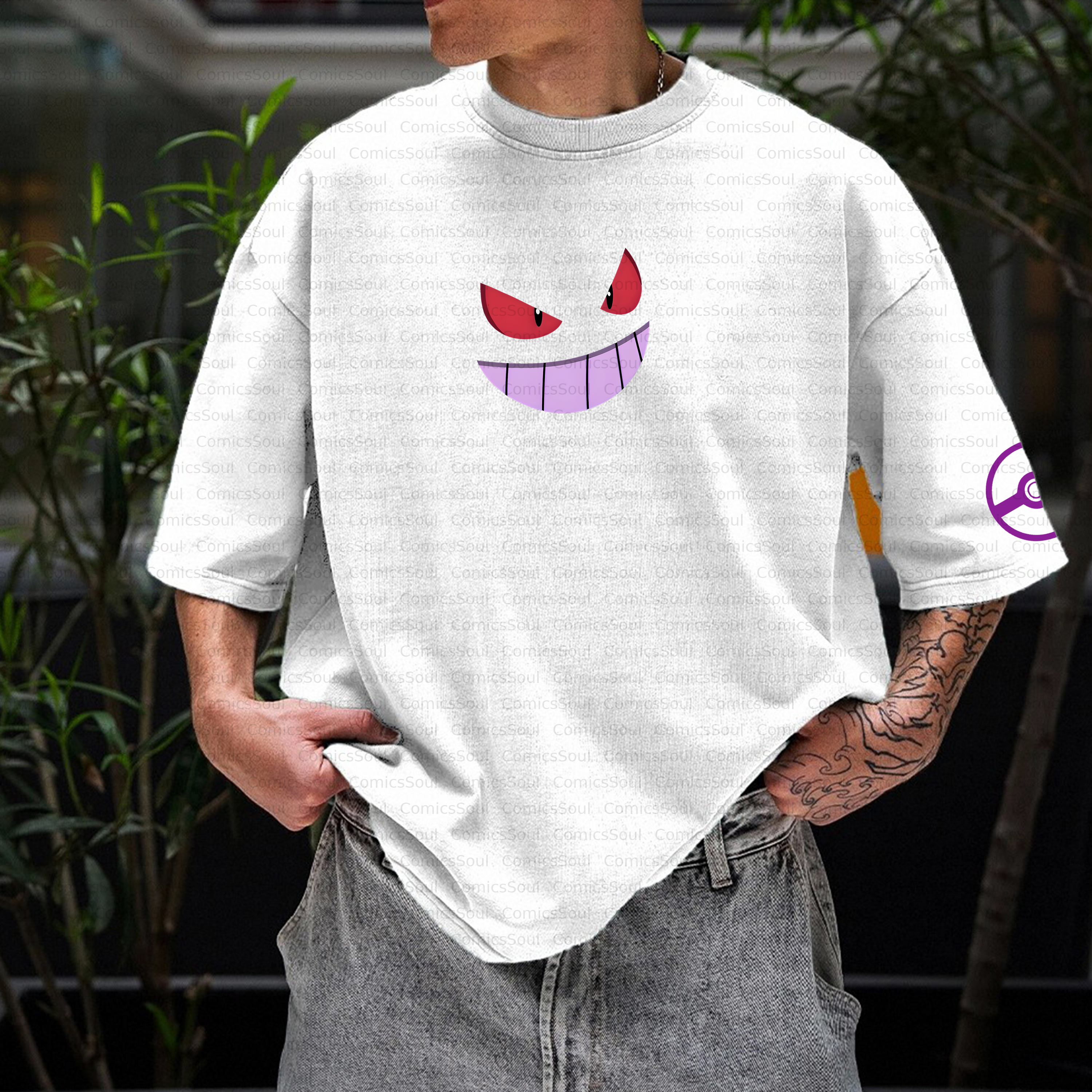 Unisex Anime Inspired Vintage T-Shirt