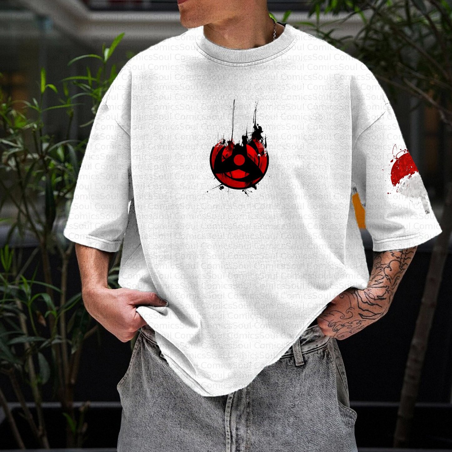 Unisex Anime Inspired Vintage T-shirt