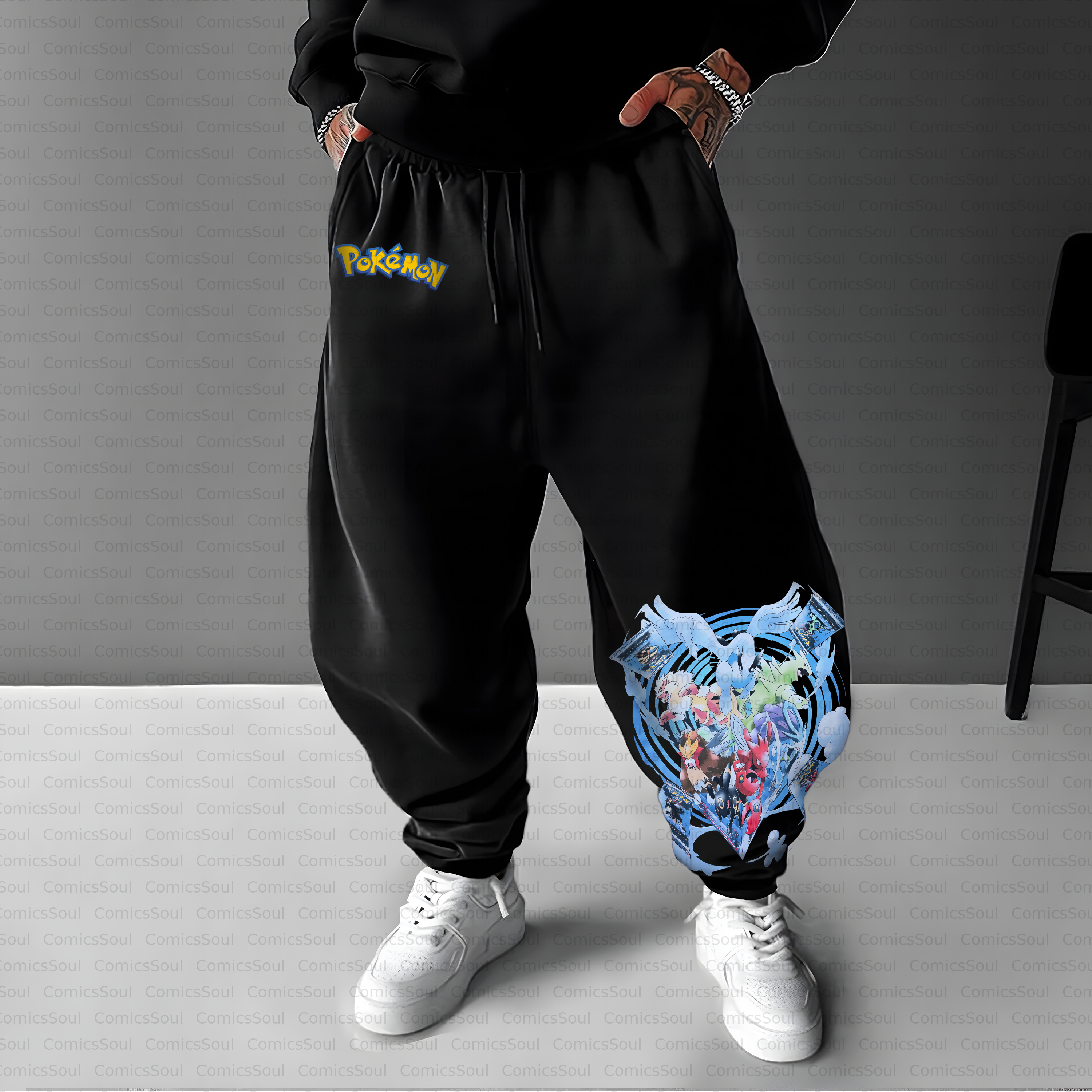 Unisex Casual Anime Streetwear Pant