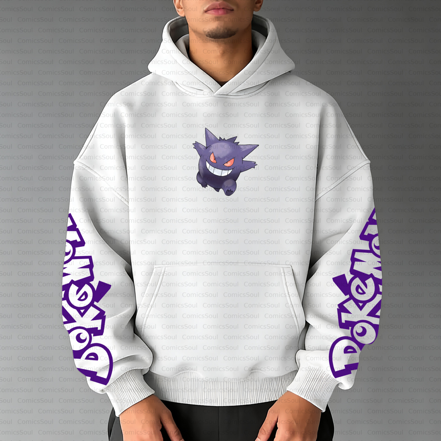 Unisex Anime Inspired Vintage Plush Hoodie