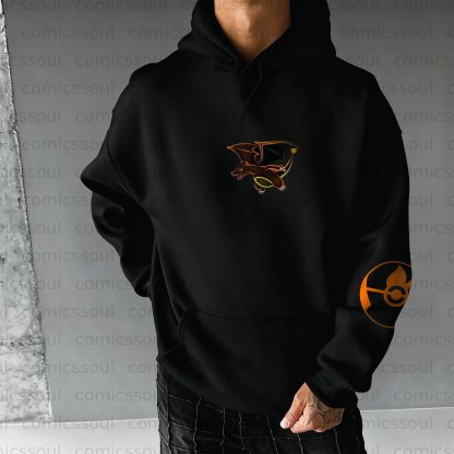 Unisex Anime Graphic Streetwear Vintage Hoodie