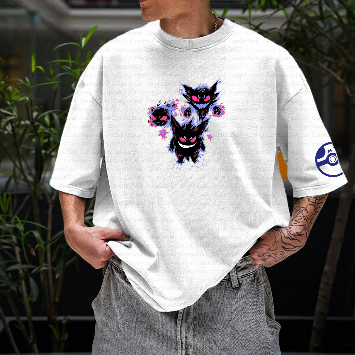 Unisex Anime Inspired Vintage T-Shirt