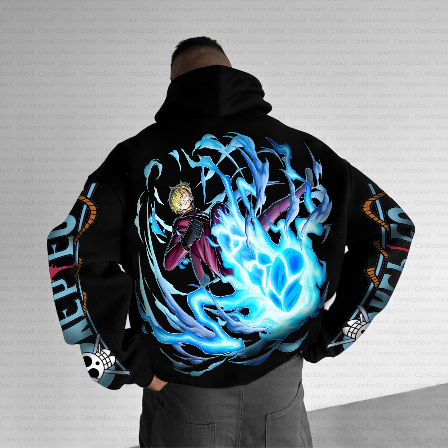 Unisex Graphic Streetwear Vintage Plush Hoodie