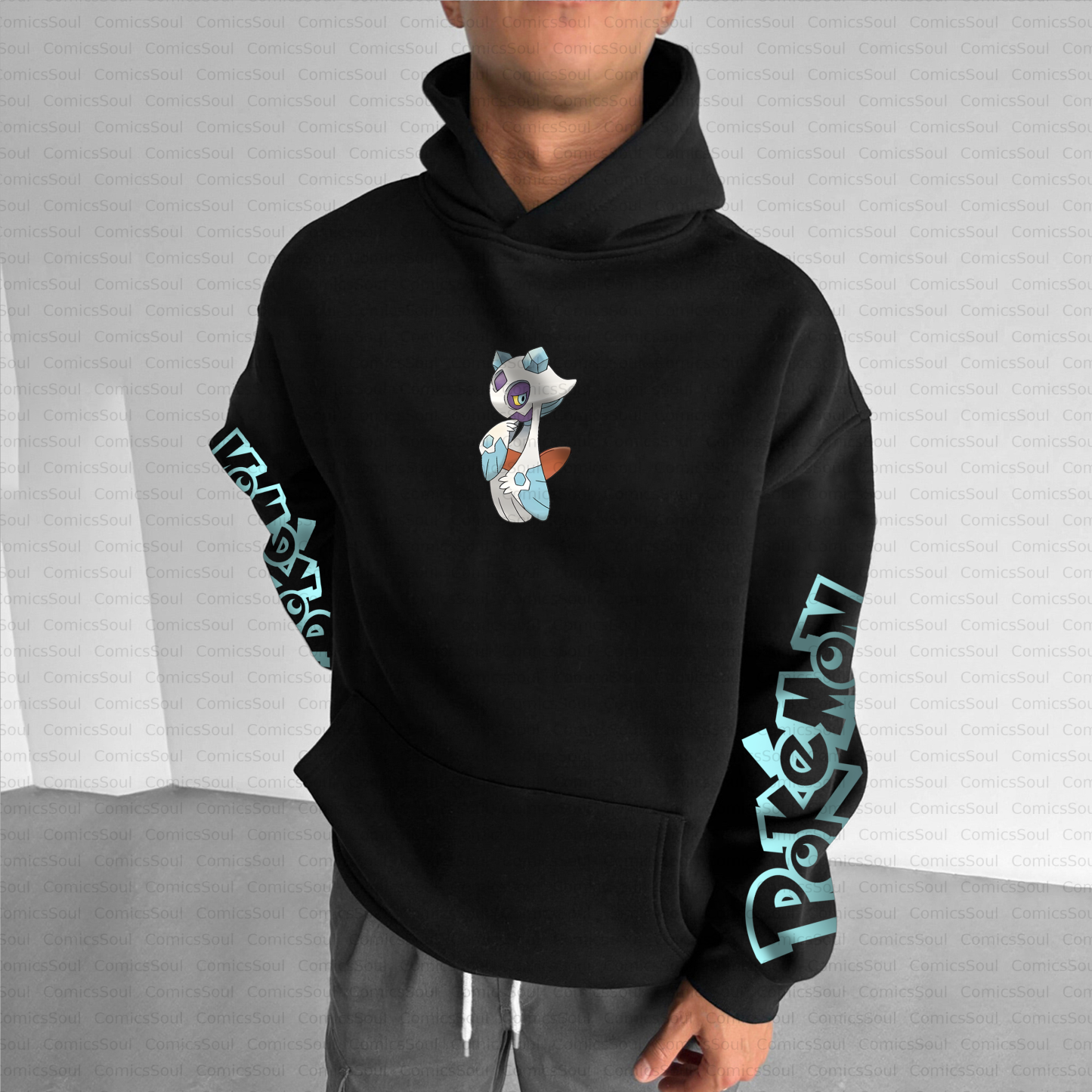 Unisex Anime Inspired Vintage Plush Hoodie