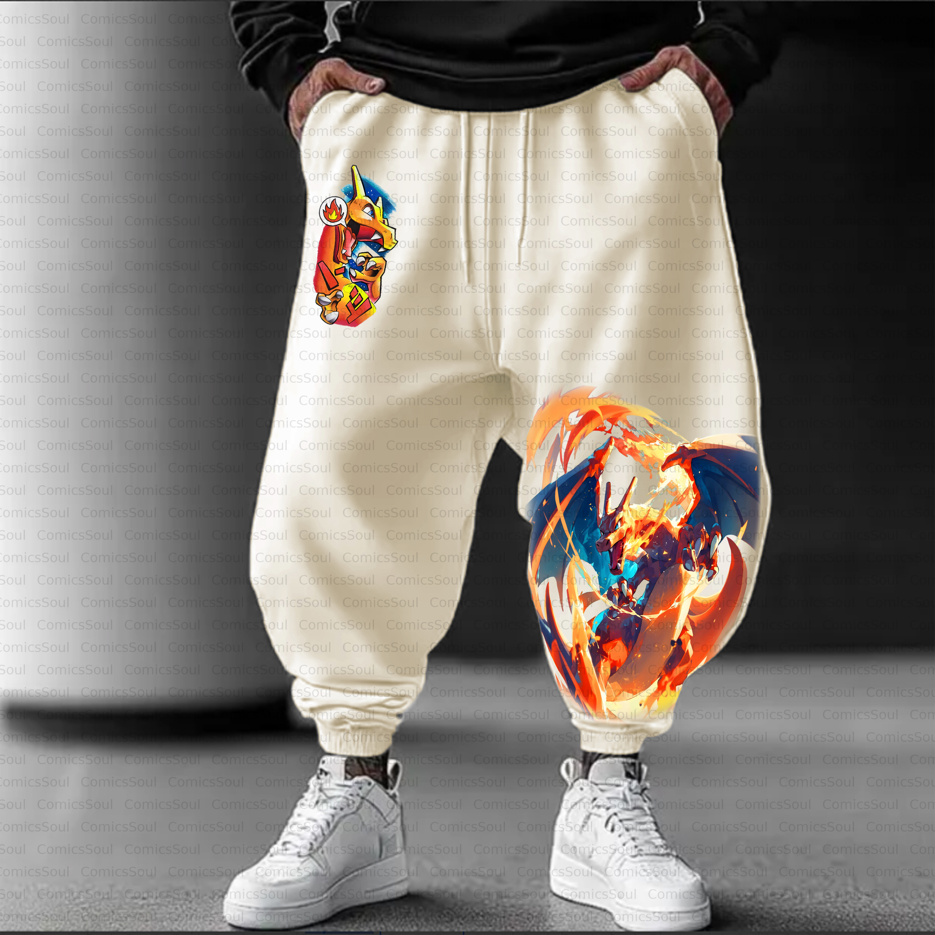 Unisex Casual Anime Streetwear Pant