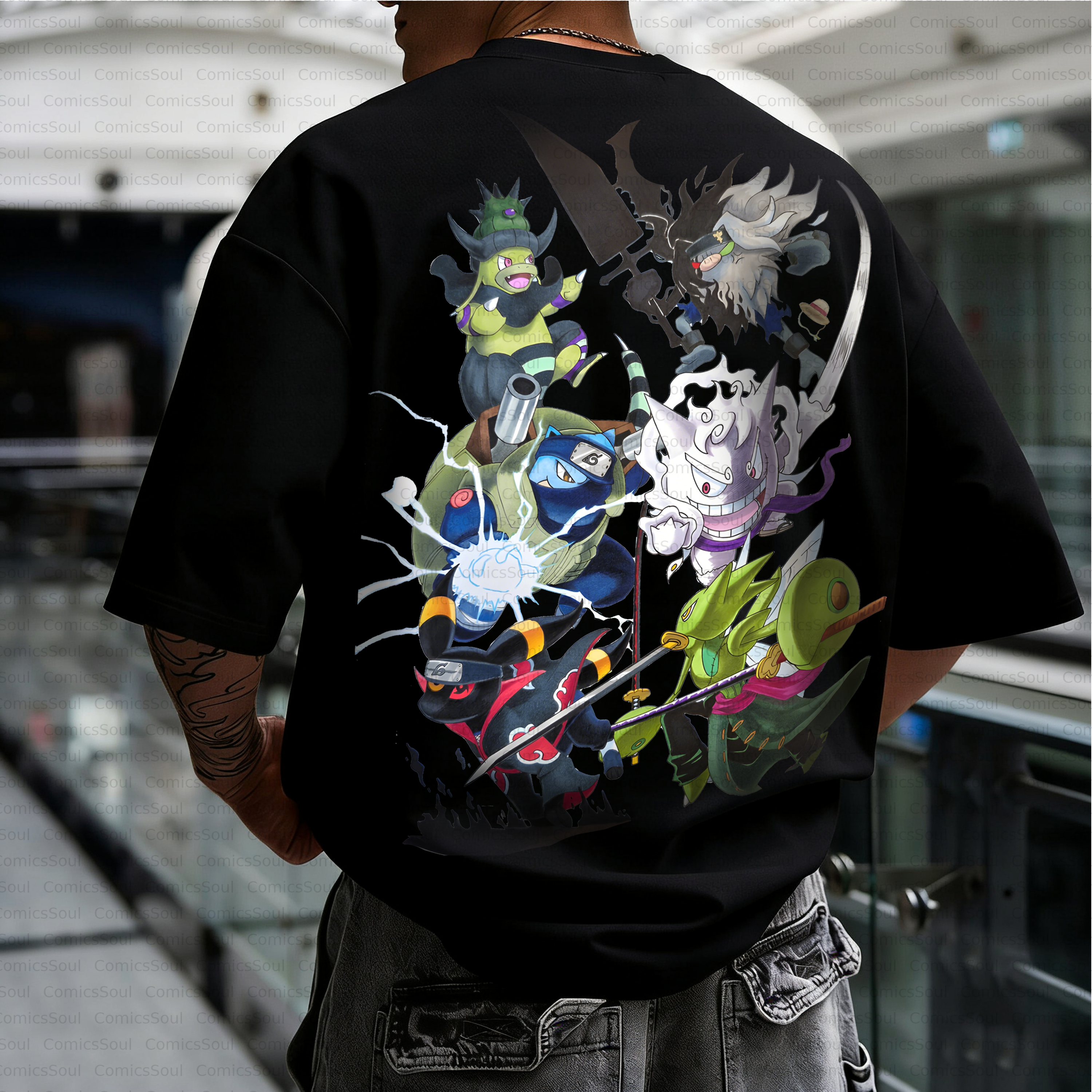 Unisex Anime Inspired Vintage T-Shirt