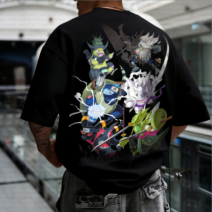 Unisex Anime Inspired Vintage T-Shirt