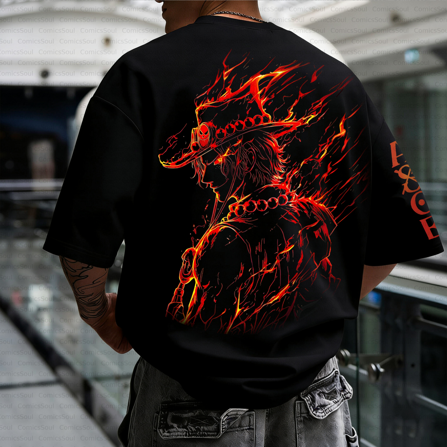 Unisex Anime Inspired Vintage T-Shirt