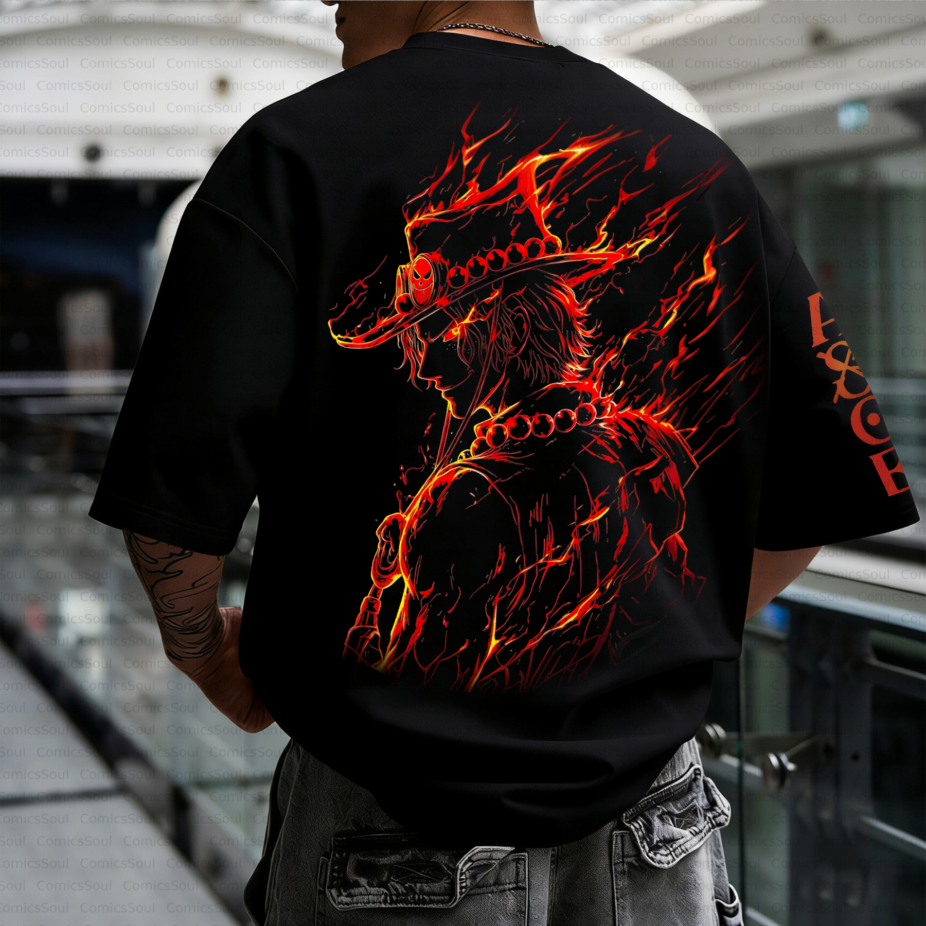 Unisex Anime Inspired Vintage T-Shirt