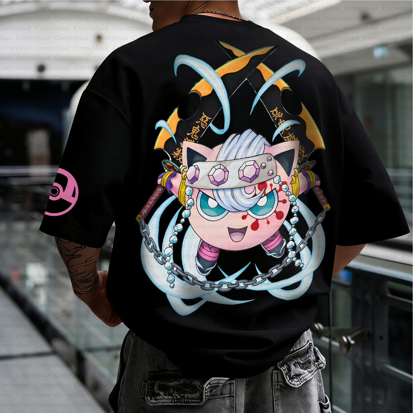 Unisex Anime Inspired Vintage T-Shirt