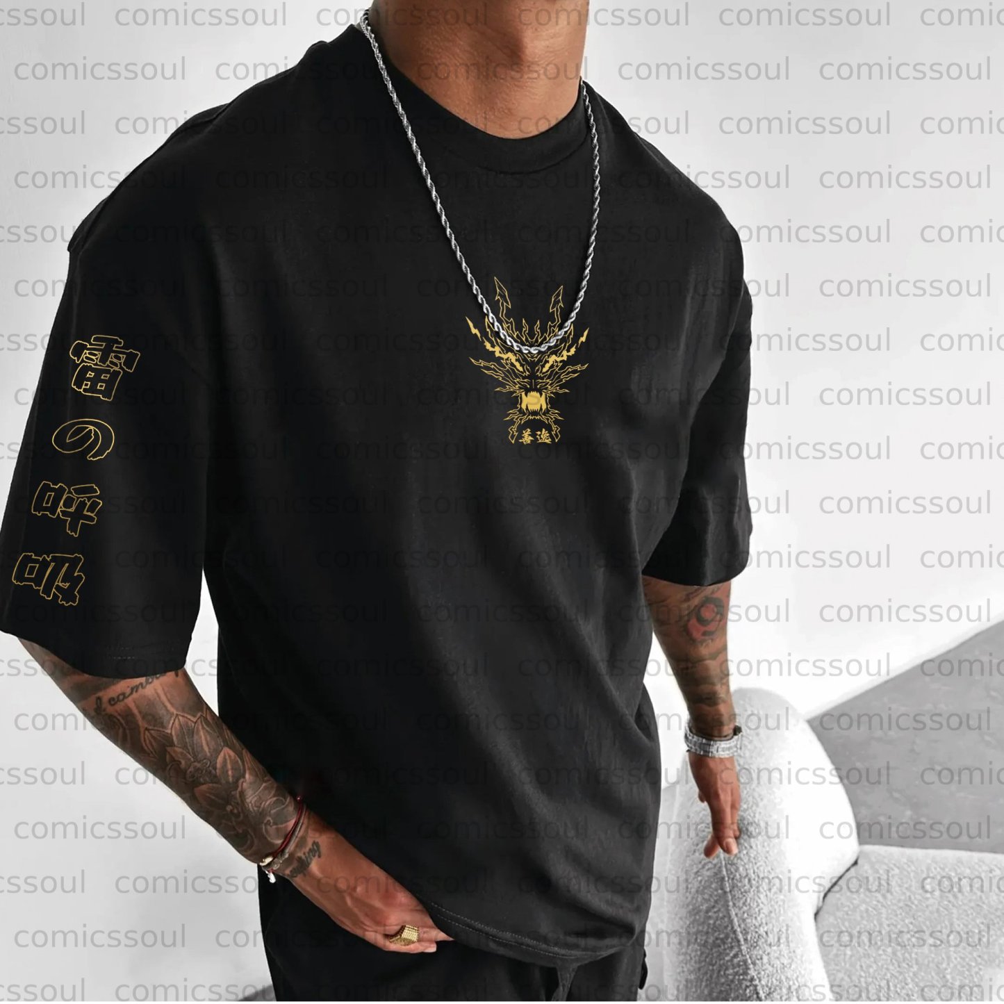 Unisex Anime Inspired Vintage T-Shirt