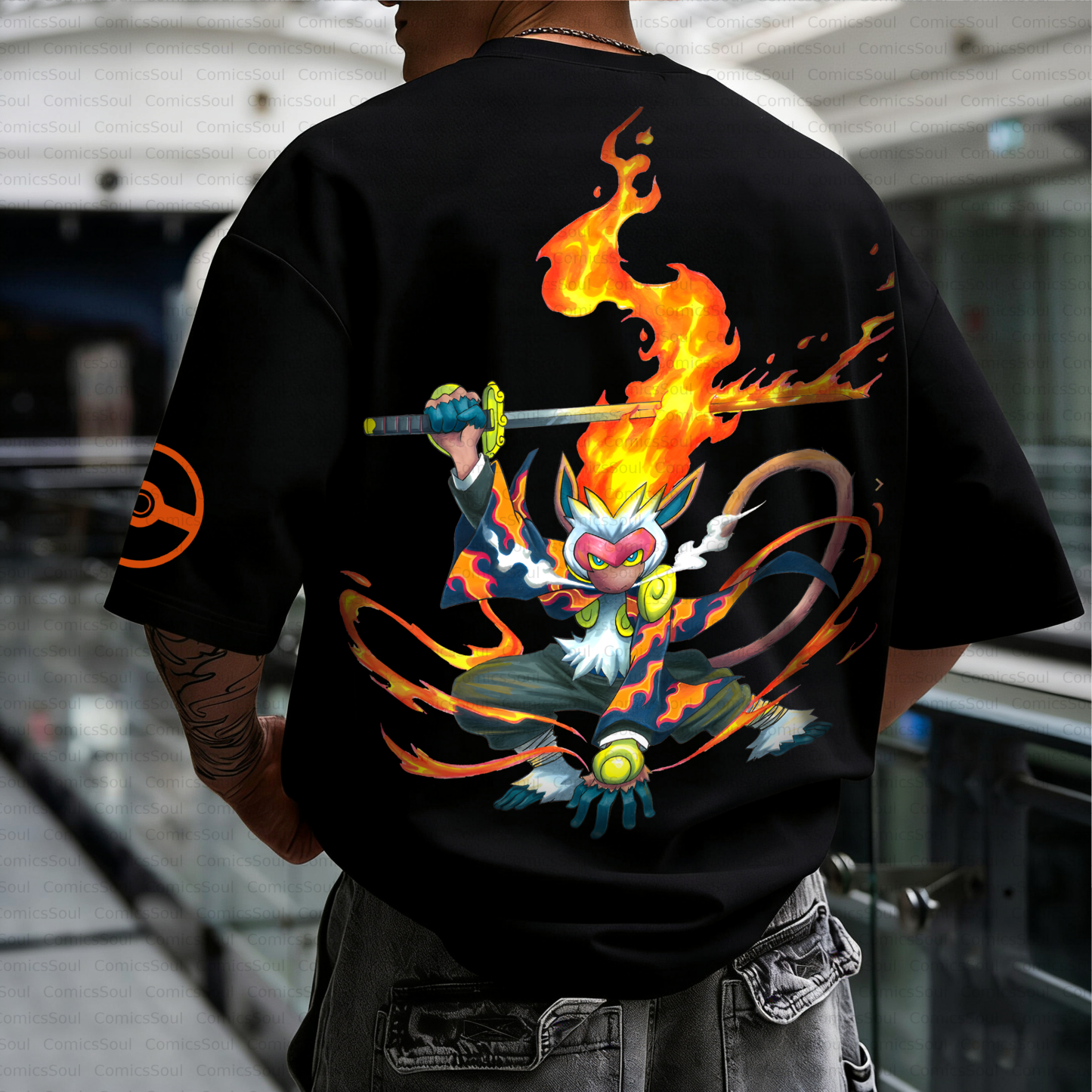 Unisex Anime Inspired Vintage T-Shirt