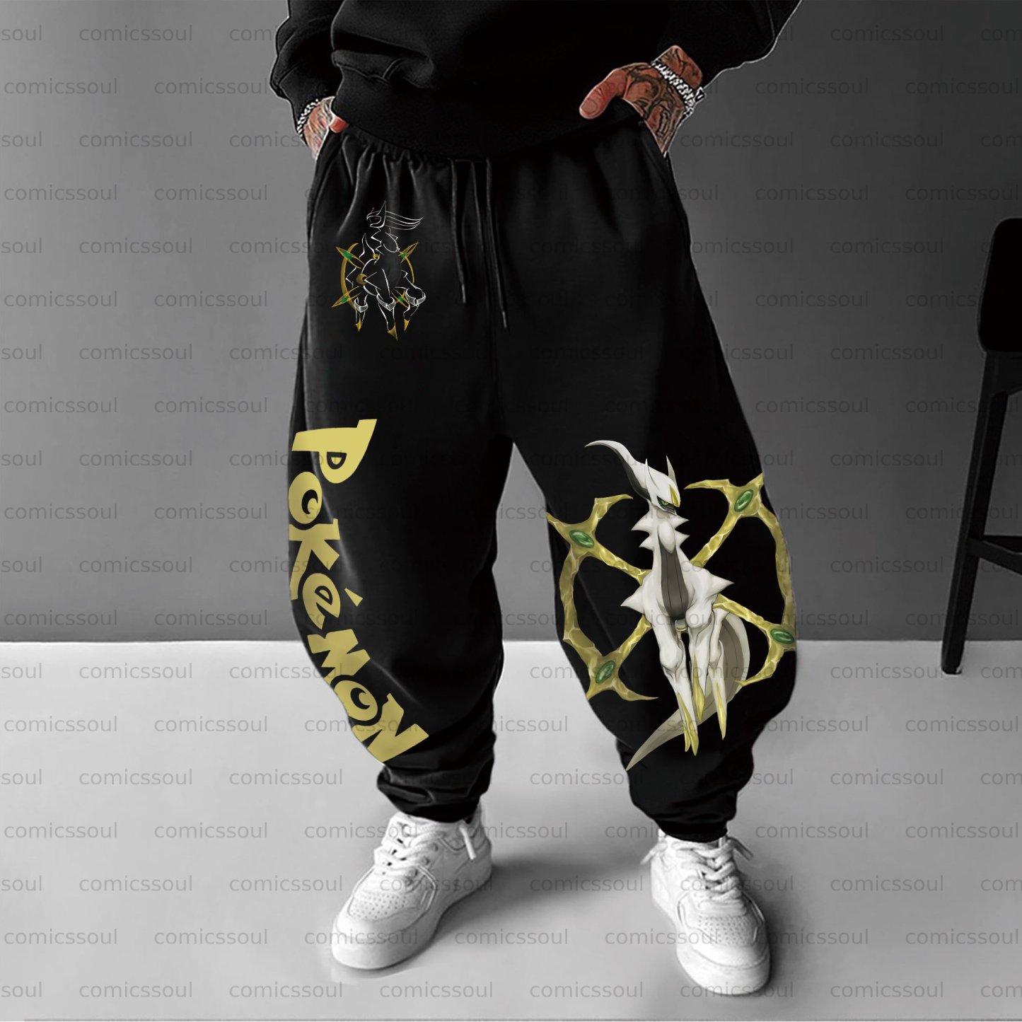 Unisex Anime Inspired Vintage Pants