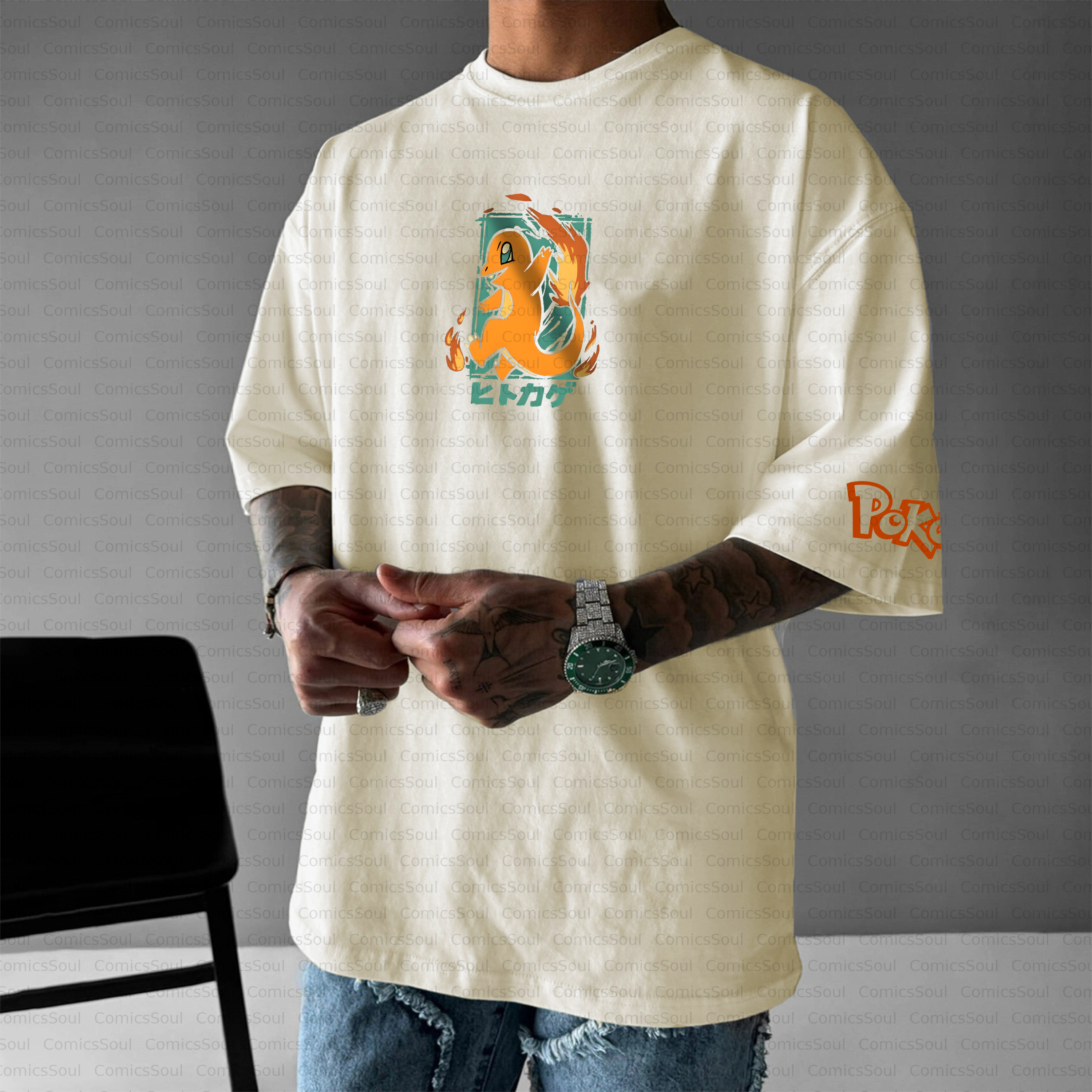 Unisex Anime Inspired Vintage T-Shirt