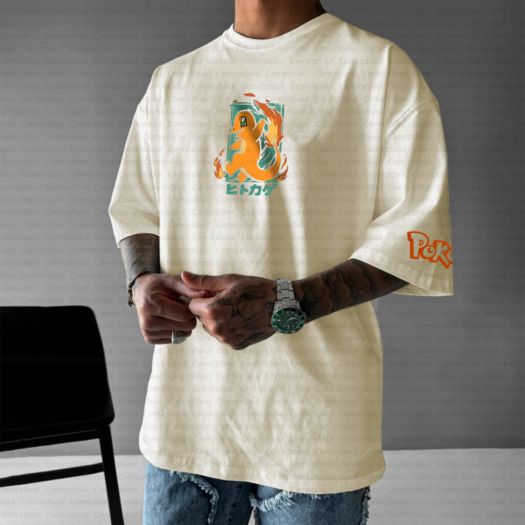 Unisex Anime Inspired Vintage T-Shirt