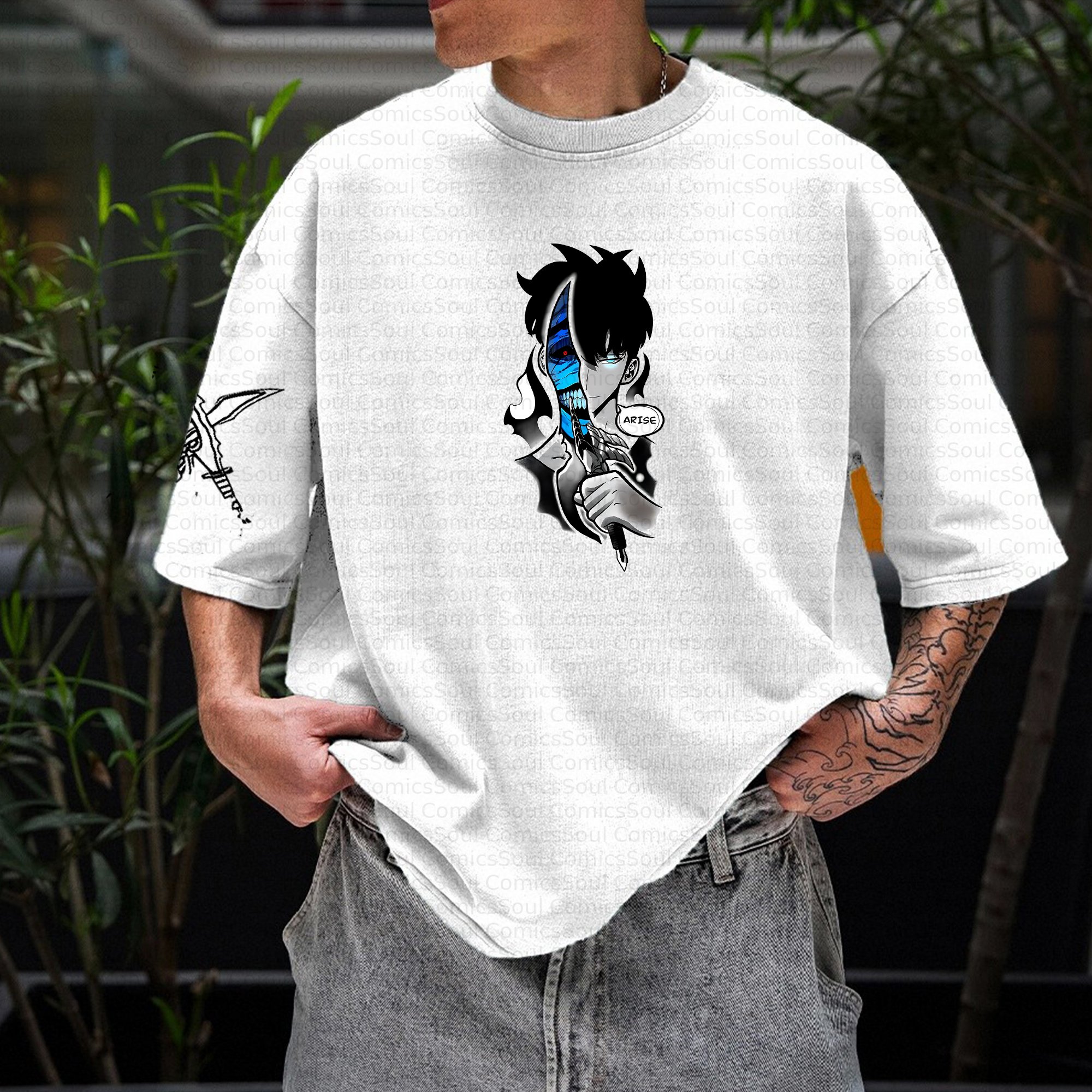 Unisex Anime Inspired Vintage T-shirt