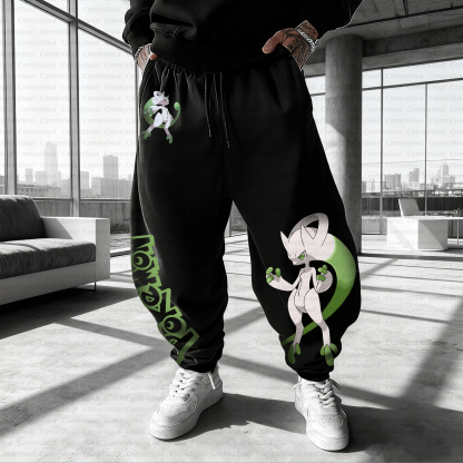 Unisex Casual Anime Streetwear Pant