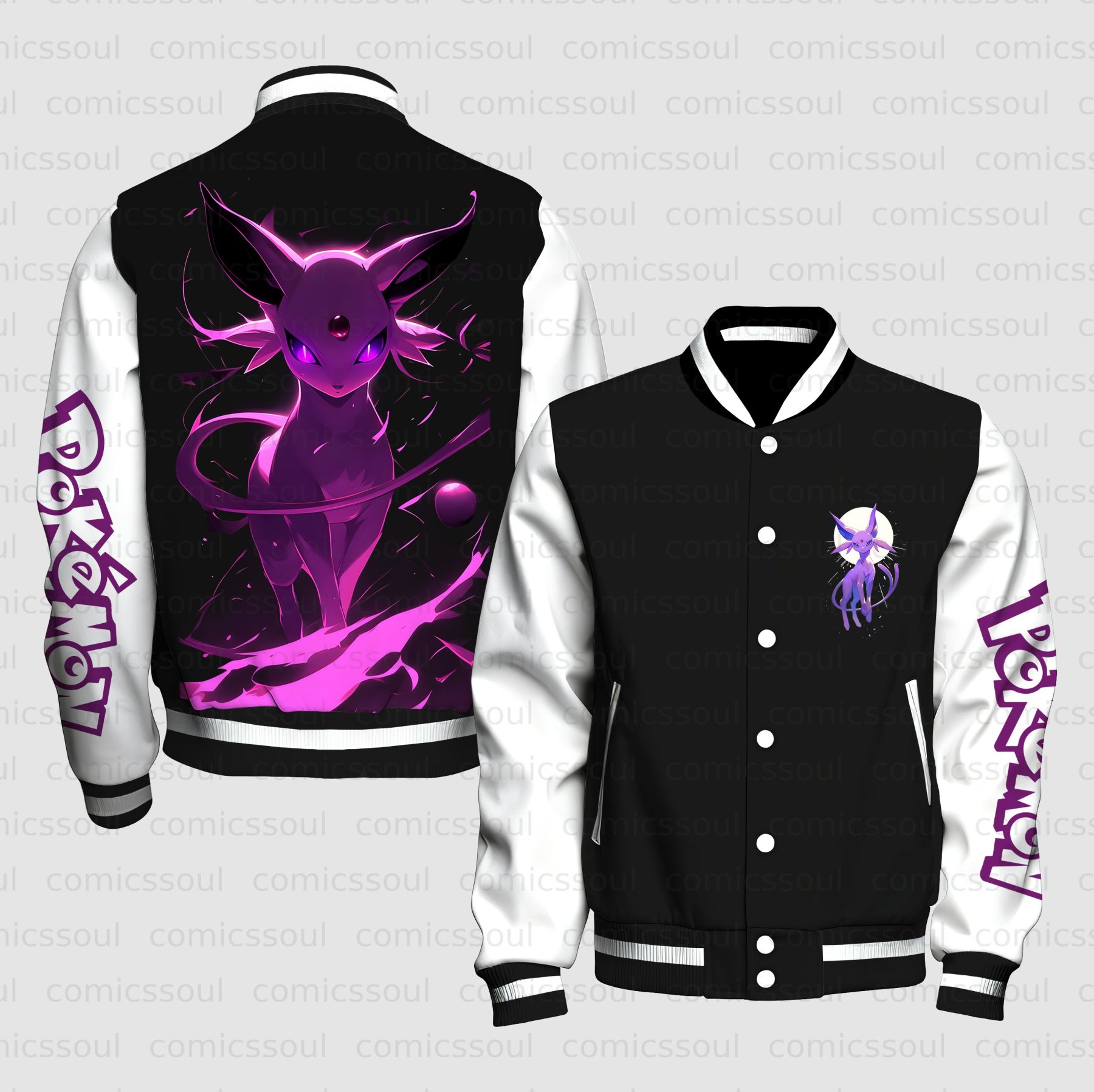 Unisex Vintage Anime Graphic Jacket