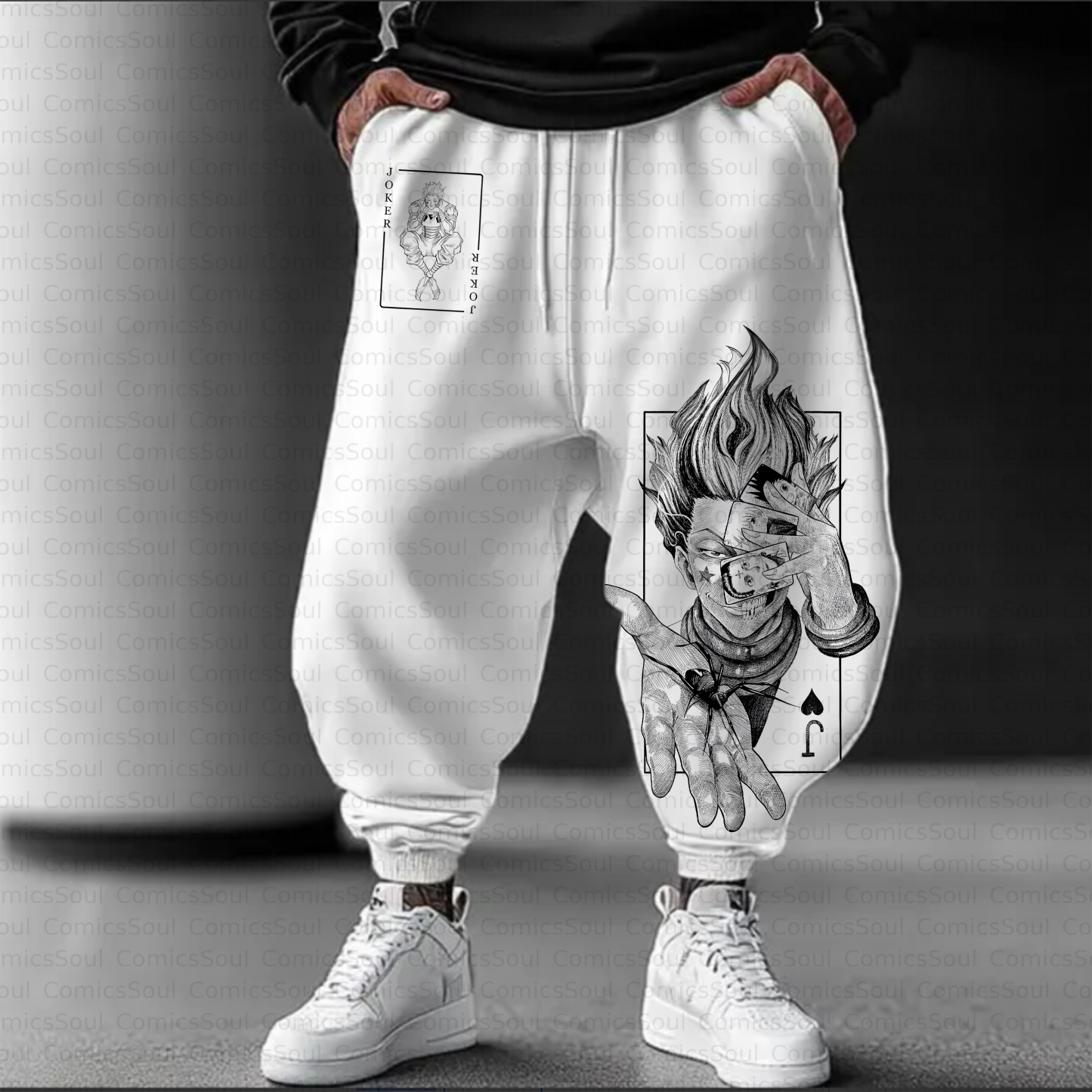 Unisex Casual Anime Streetwear Pant