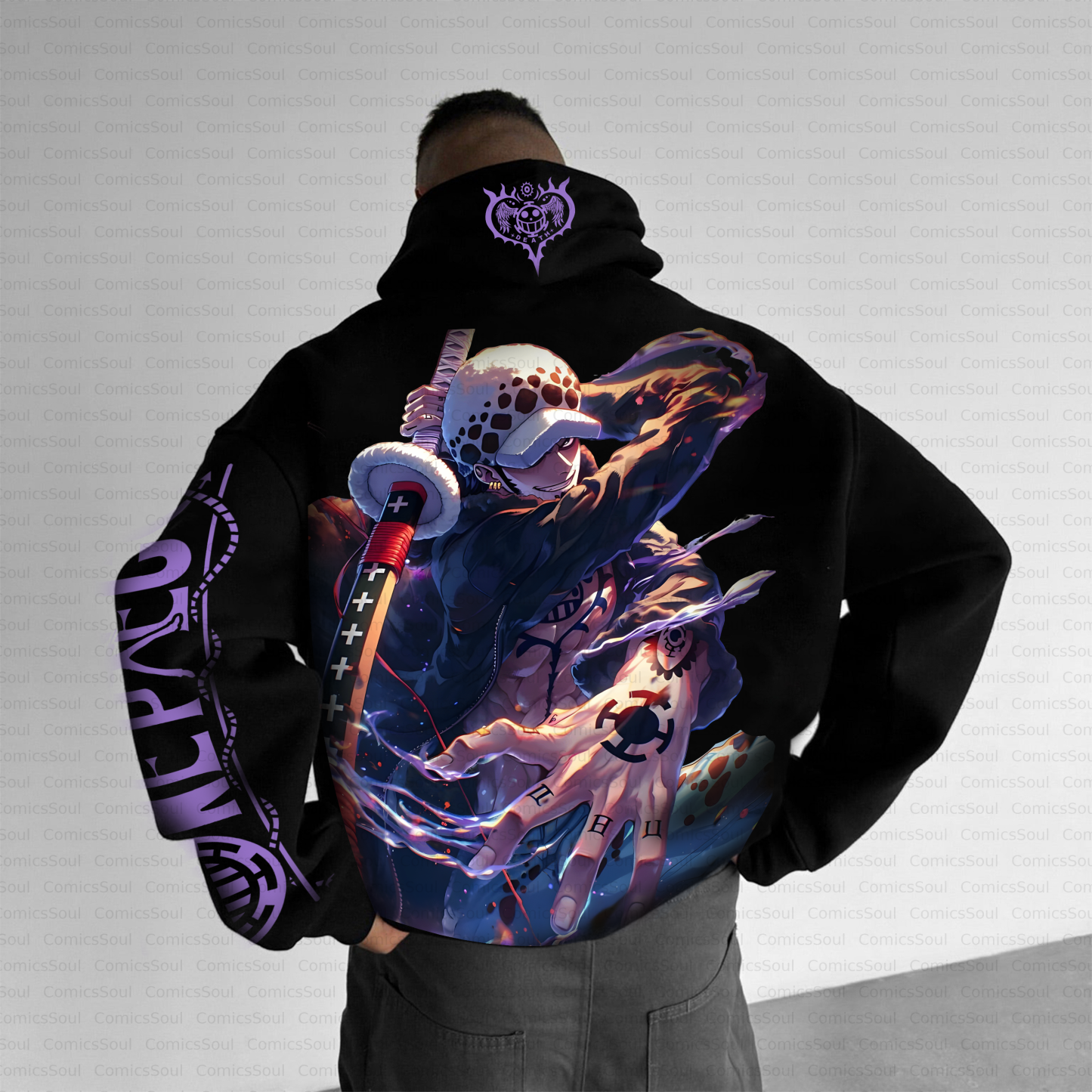 Unisex Graphic Streetwear Vintage Plush Hoodie