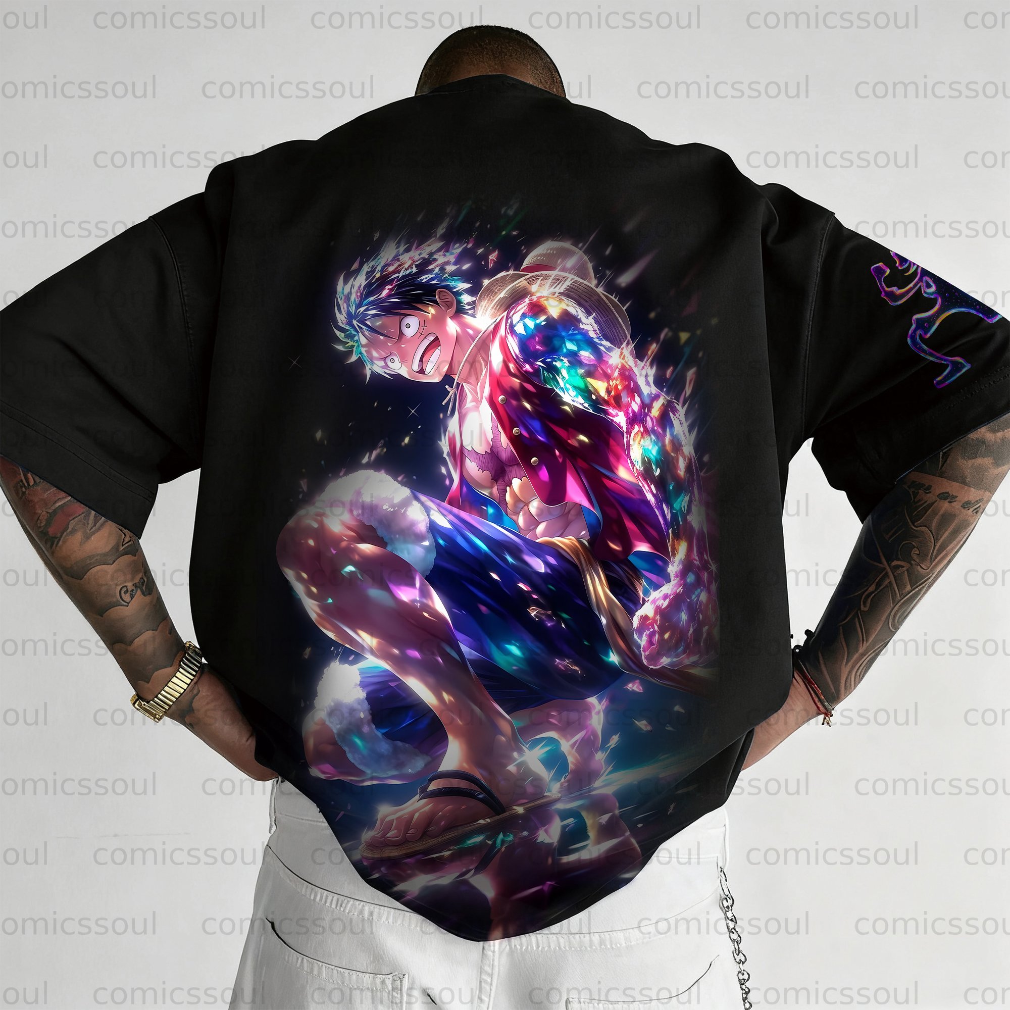 Unisex Anime Inspired Vintage T-Shirt