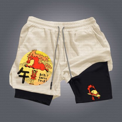 Unisex Casual Anime Streetwear Gym Shorts