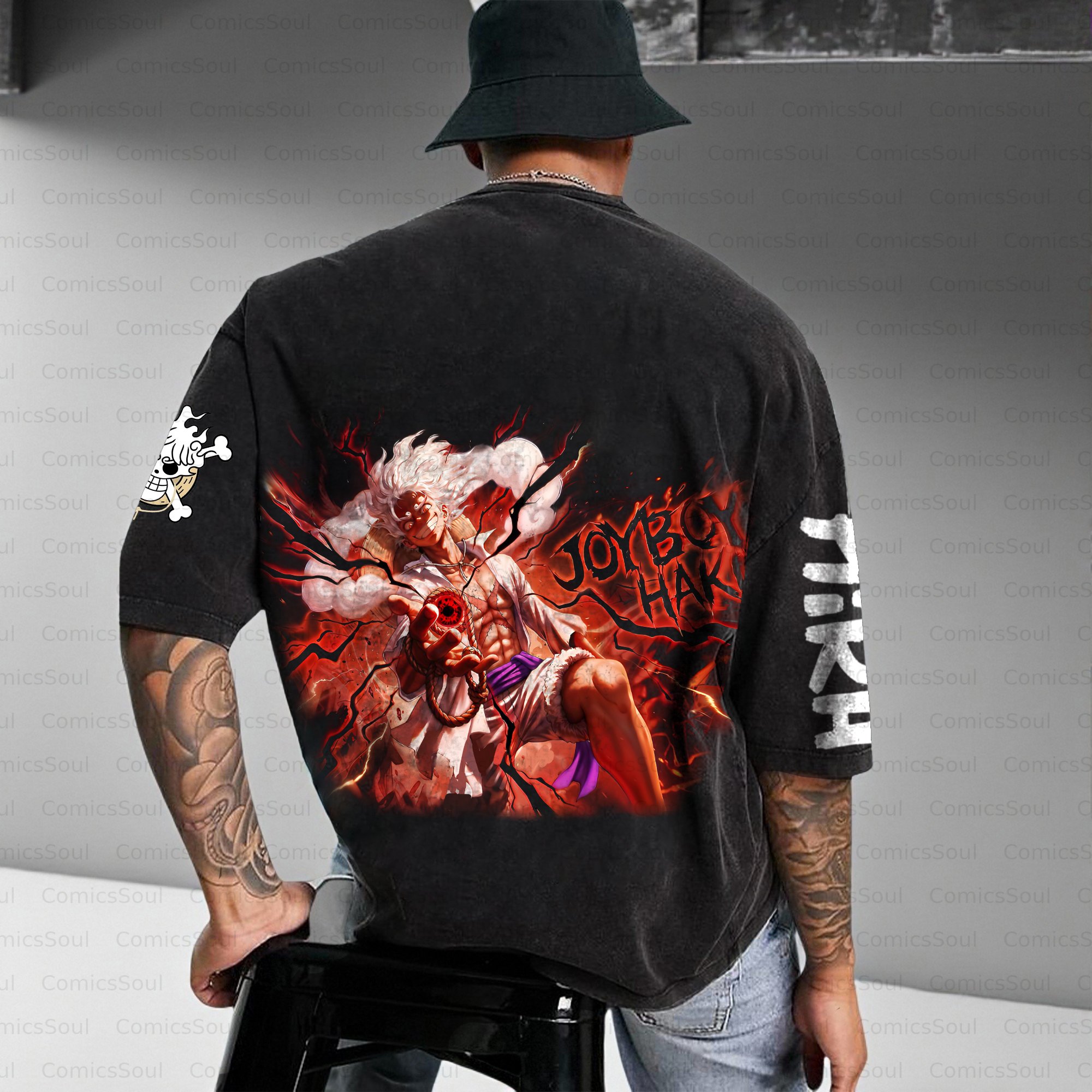 Unisex  Inspired Vintage Washed T-Shirt