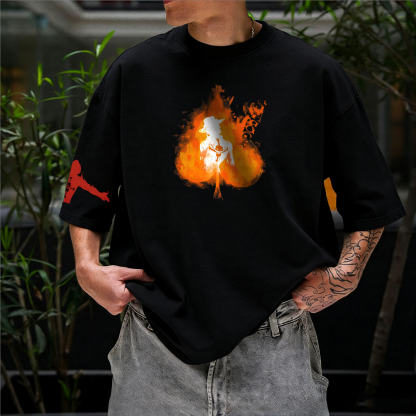 Unisex Anime Inspired Vintage T-Shirt