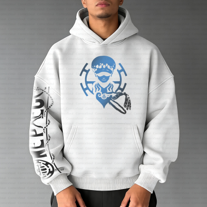 Unisex Graphic Streetwear Vintage Plush Hoodie