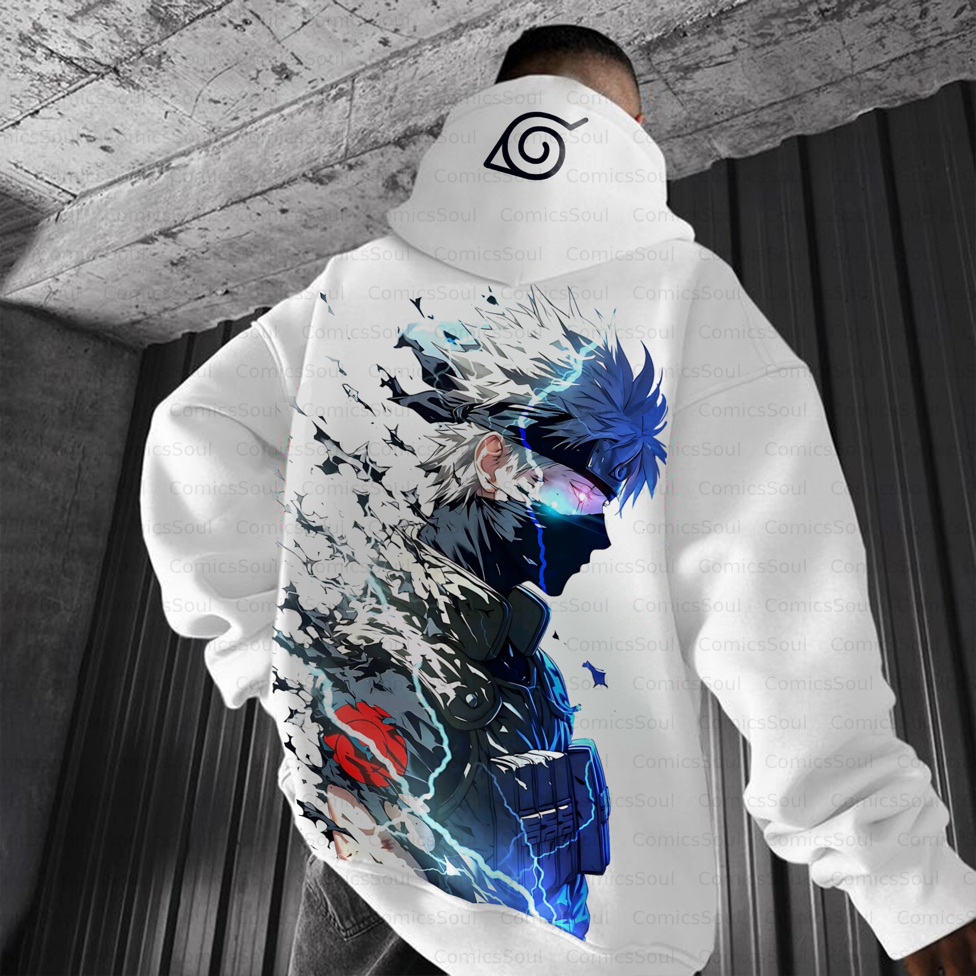 Unisex Graphic Streetwear Vintage Plush Hoodie