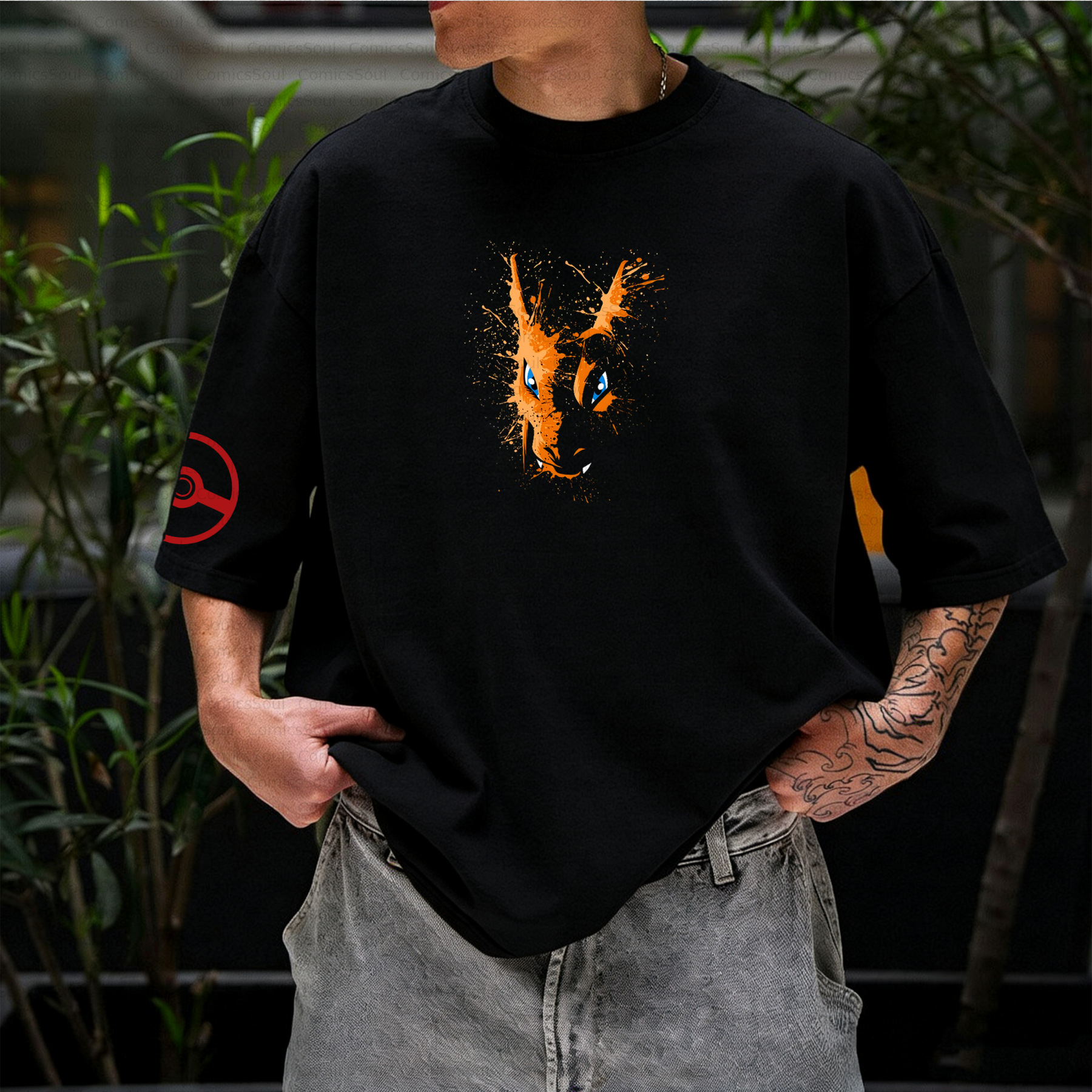 Unisex Anime Inspired Vintage T-Shirt