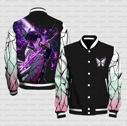 Unisex Vintage Anime Graphic Jacket