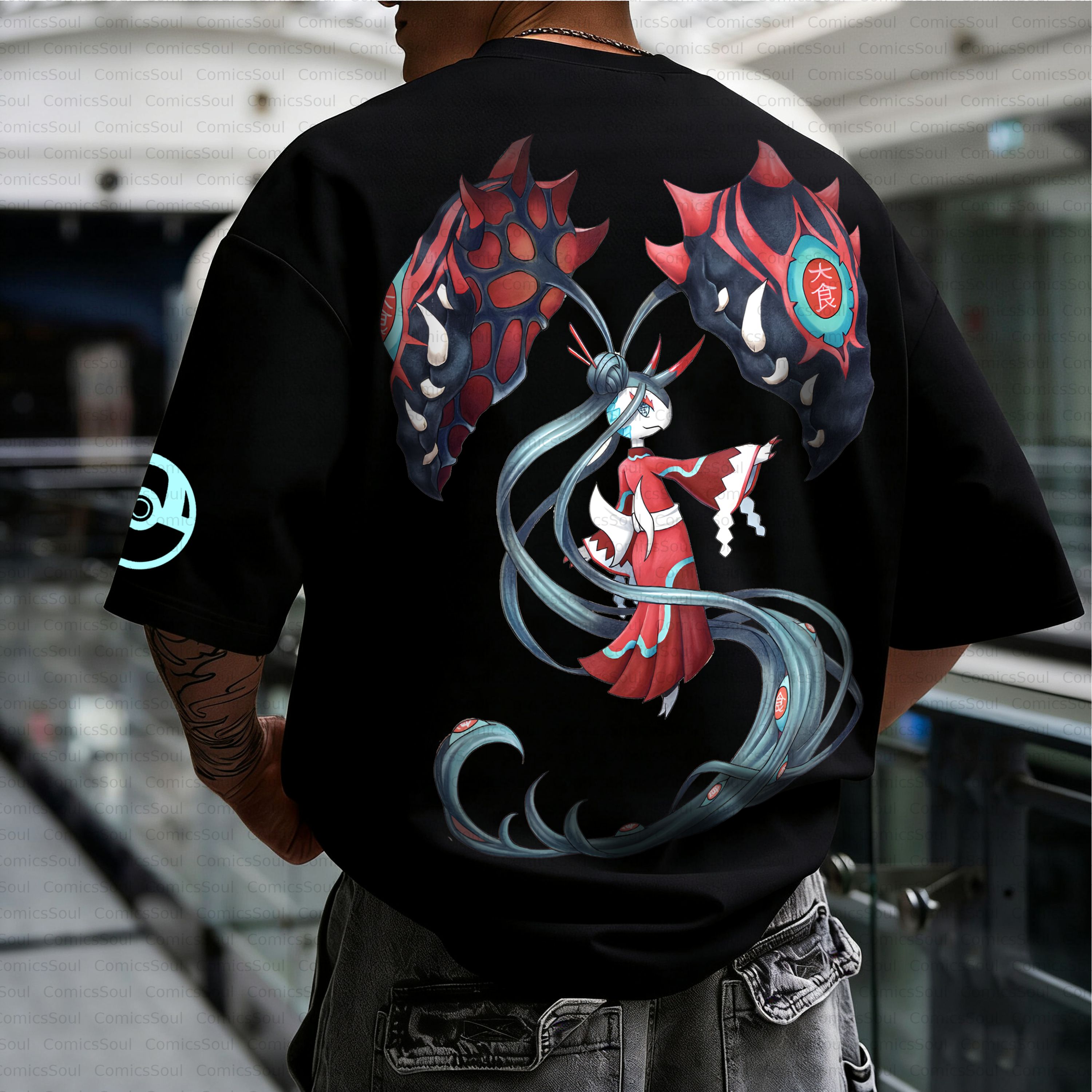 Unisex Anime Inspired Vintage T-Shirt