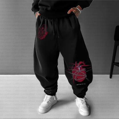 Unisex Casual Anime Streetwear Pant