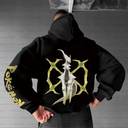 Unisex Anime Graphic Streetwear Vintage Plush Hoodie