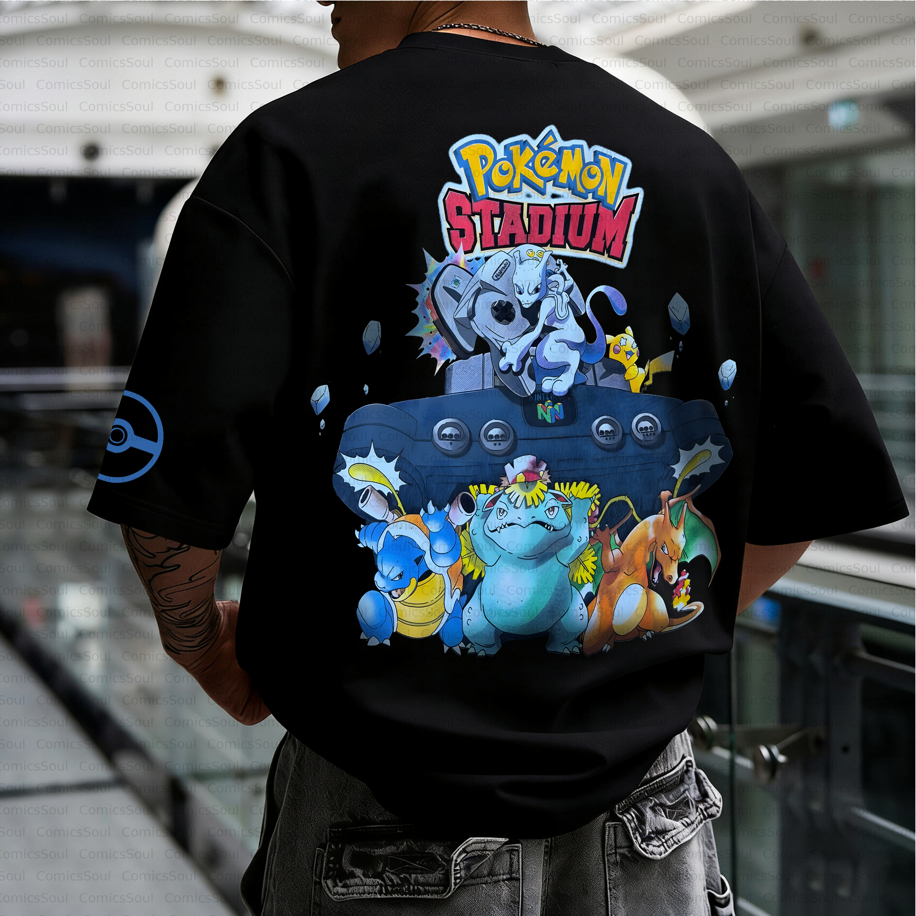 Unisex Anime Inspired Vintage T-Shirt