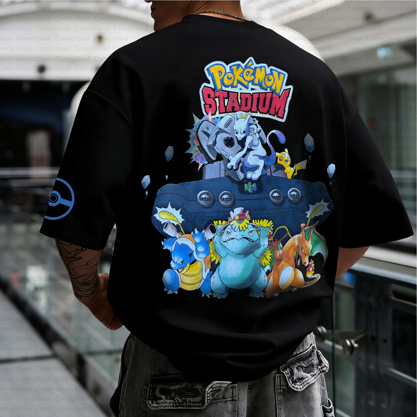 Unisex Anime Inspired Vintage T-Shirt