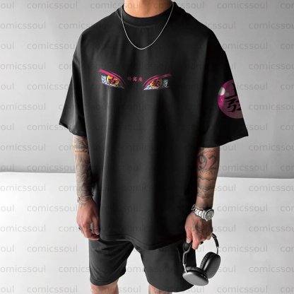 Unisex Anime Inspired Vintage T-Shirt