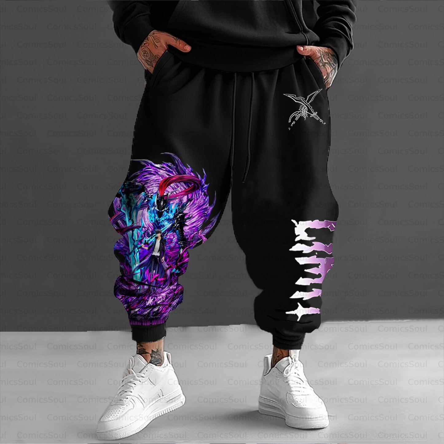 Unisex Casual Streetwear Plush Pants