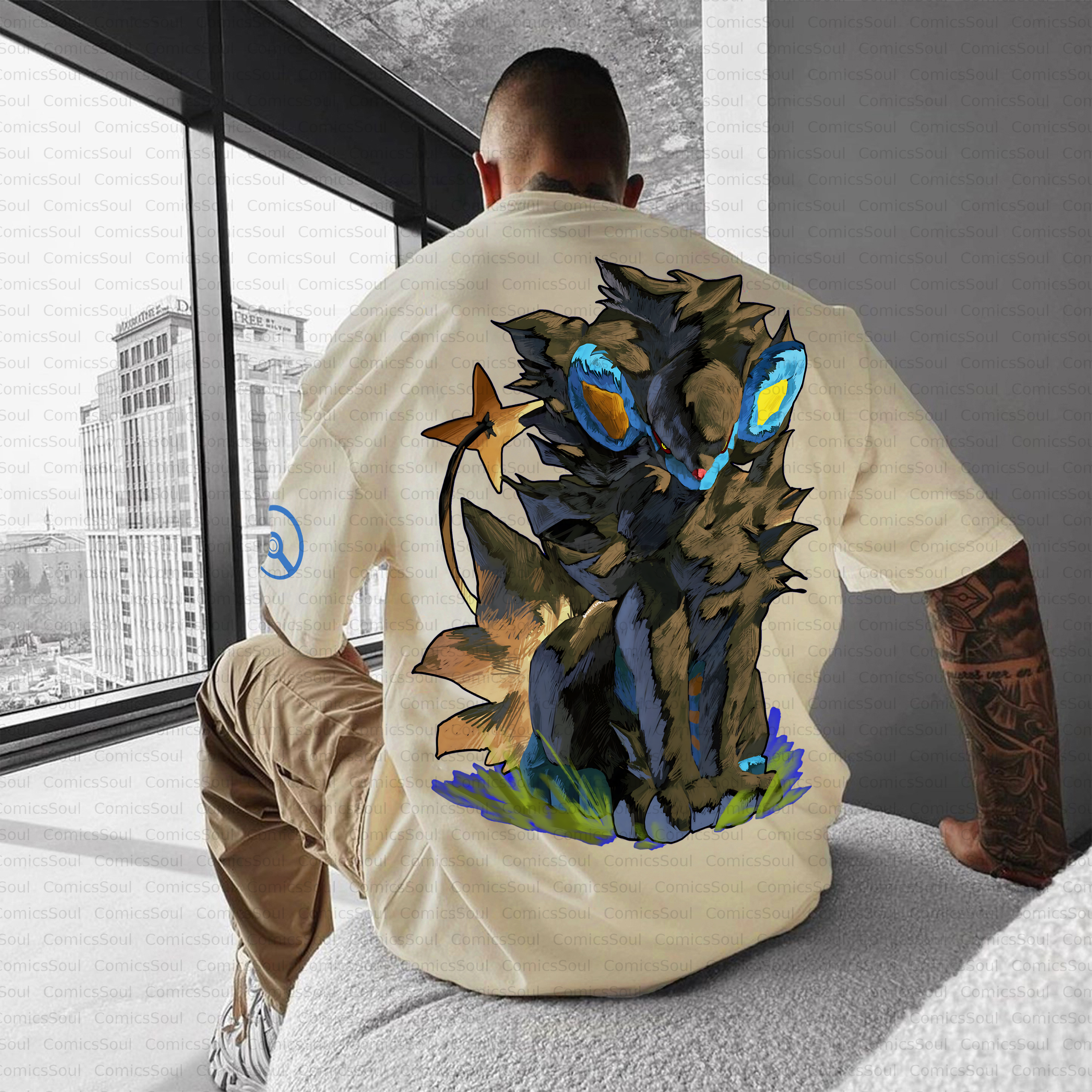 Unisex Anime Inspired Vintage T-Shirt