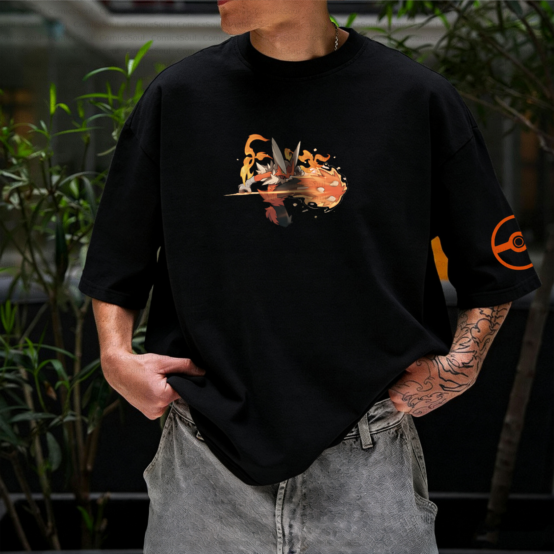 Unisex Anime Inspired Vintage T-Shirt