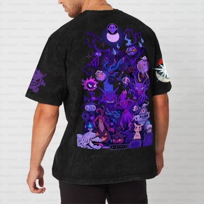 Unisex  Inspired Vintage Washed T-Shirt