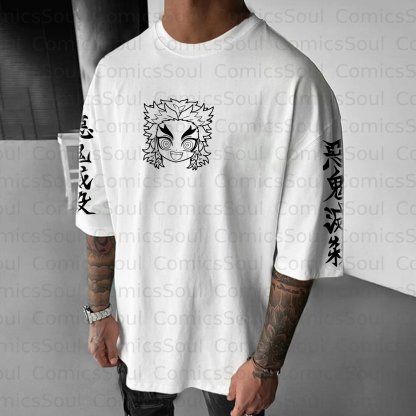 Unisex Anime Halloween Inspired Vintage T-Shirt