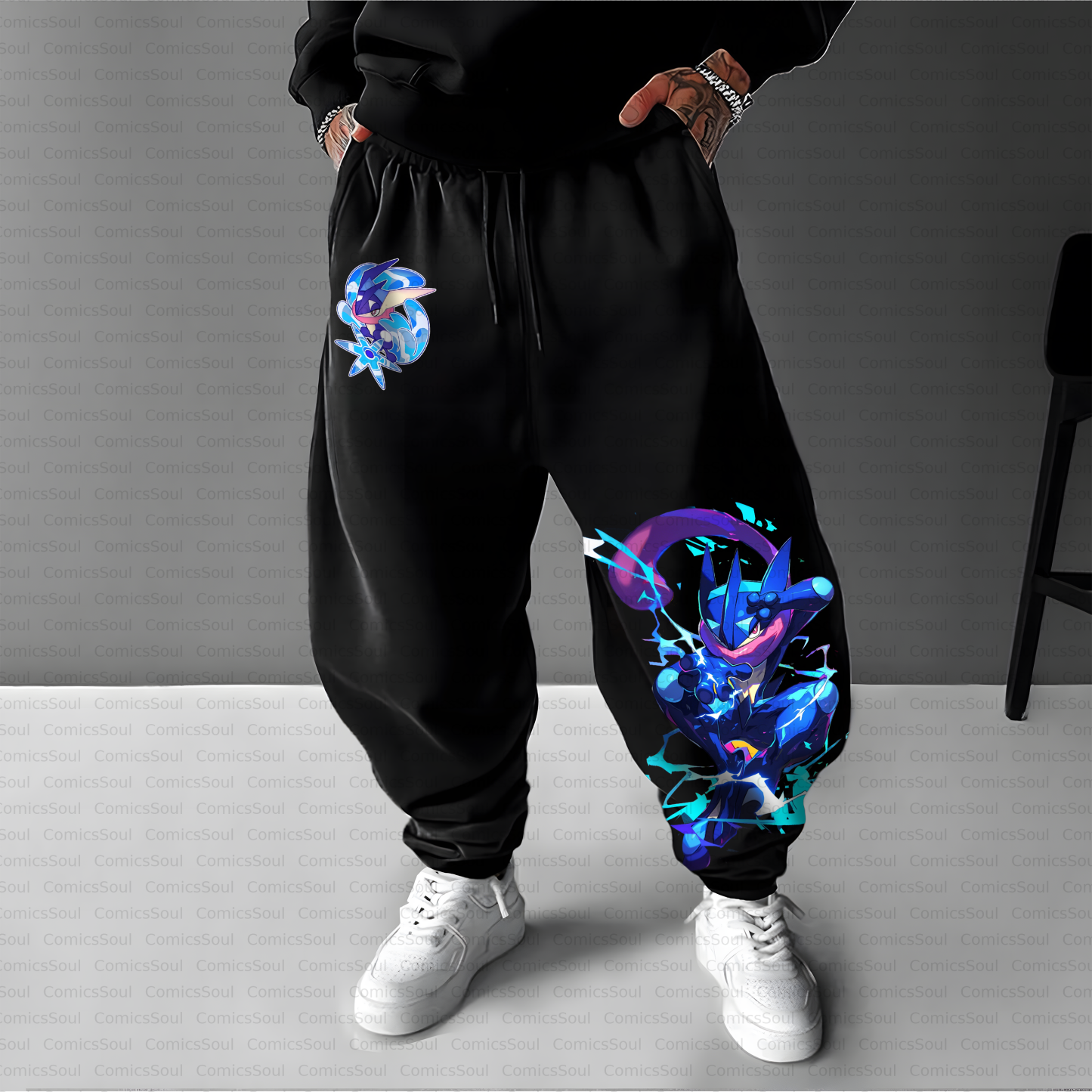 Unisex Casual Anime Streetwear Pant