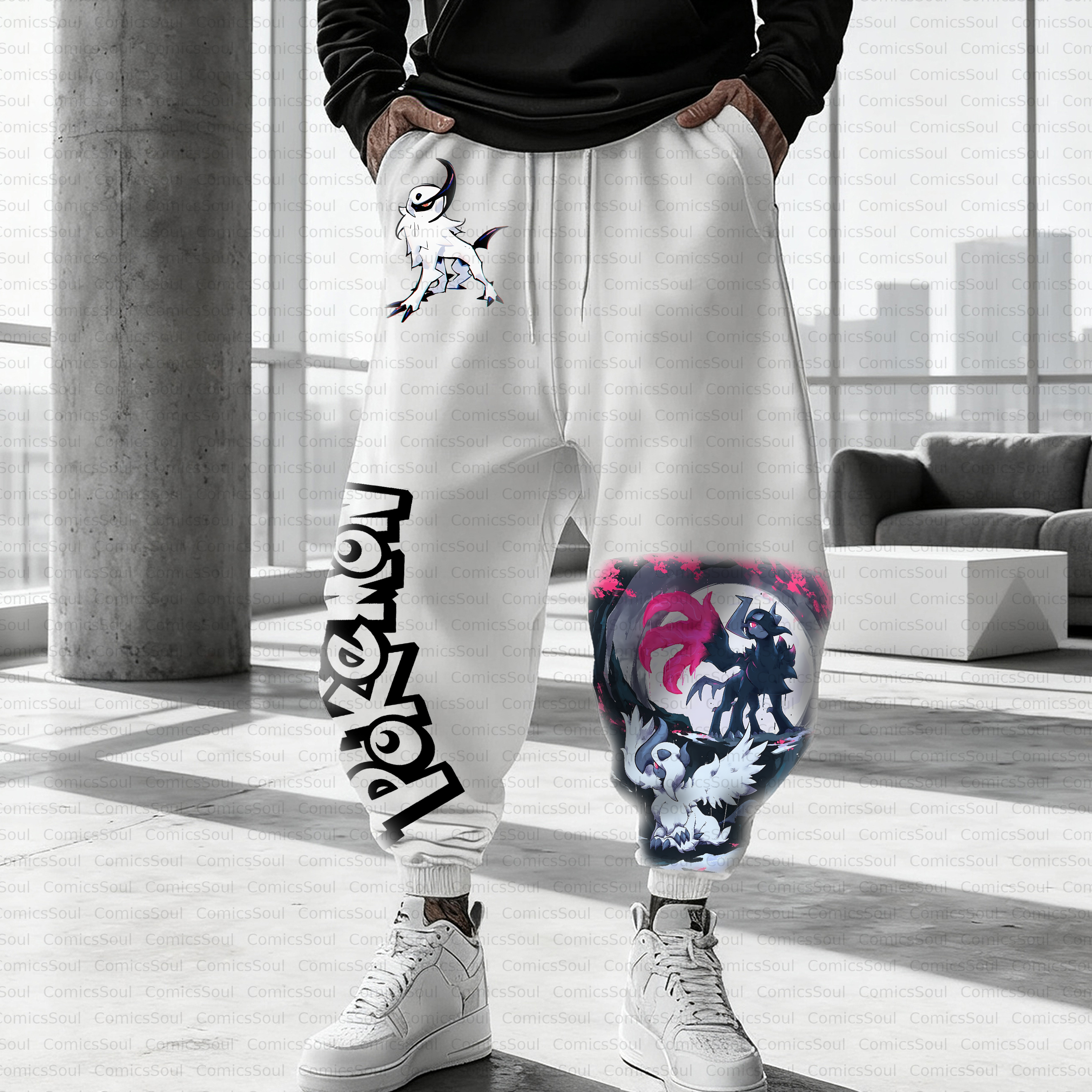 Unisex Casual Anime Streetwear Pant