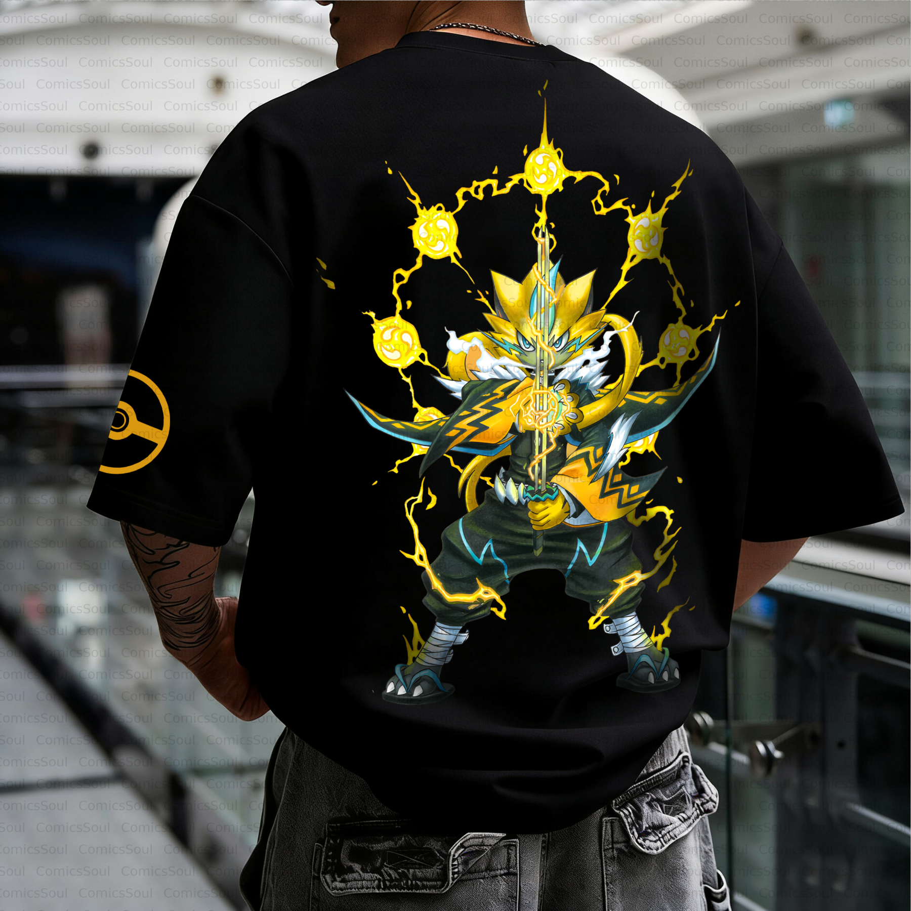 Unisex Anime Inspired Vintage T-Shirt