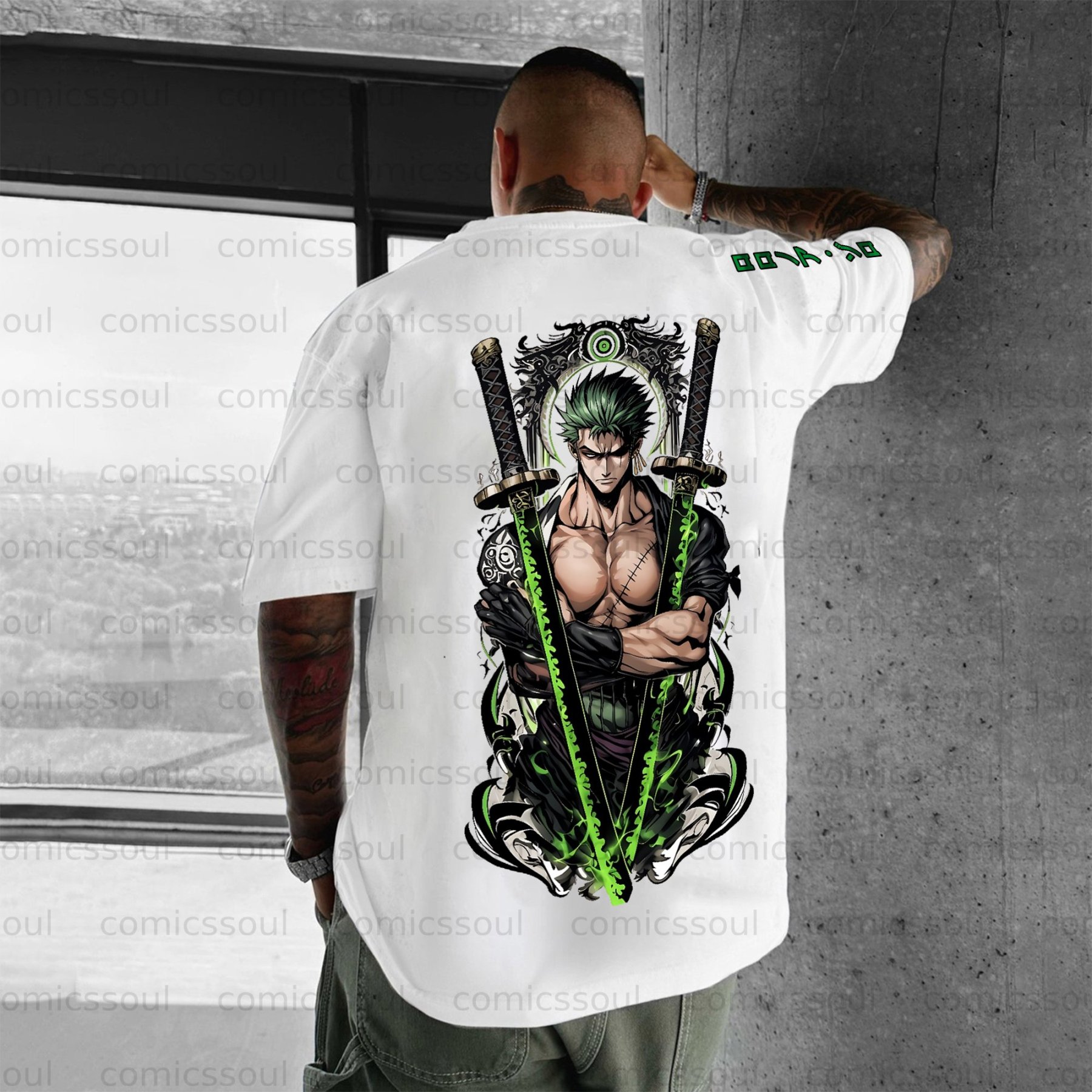 Unisex Anime Inspired Vintage T-Shirt