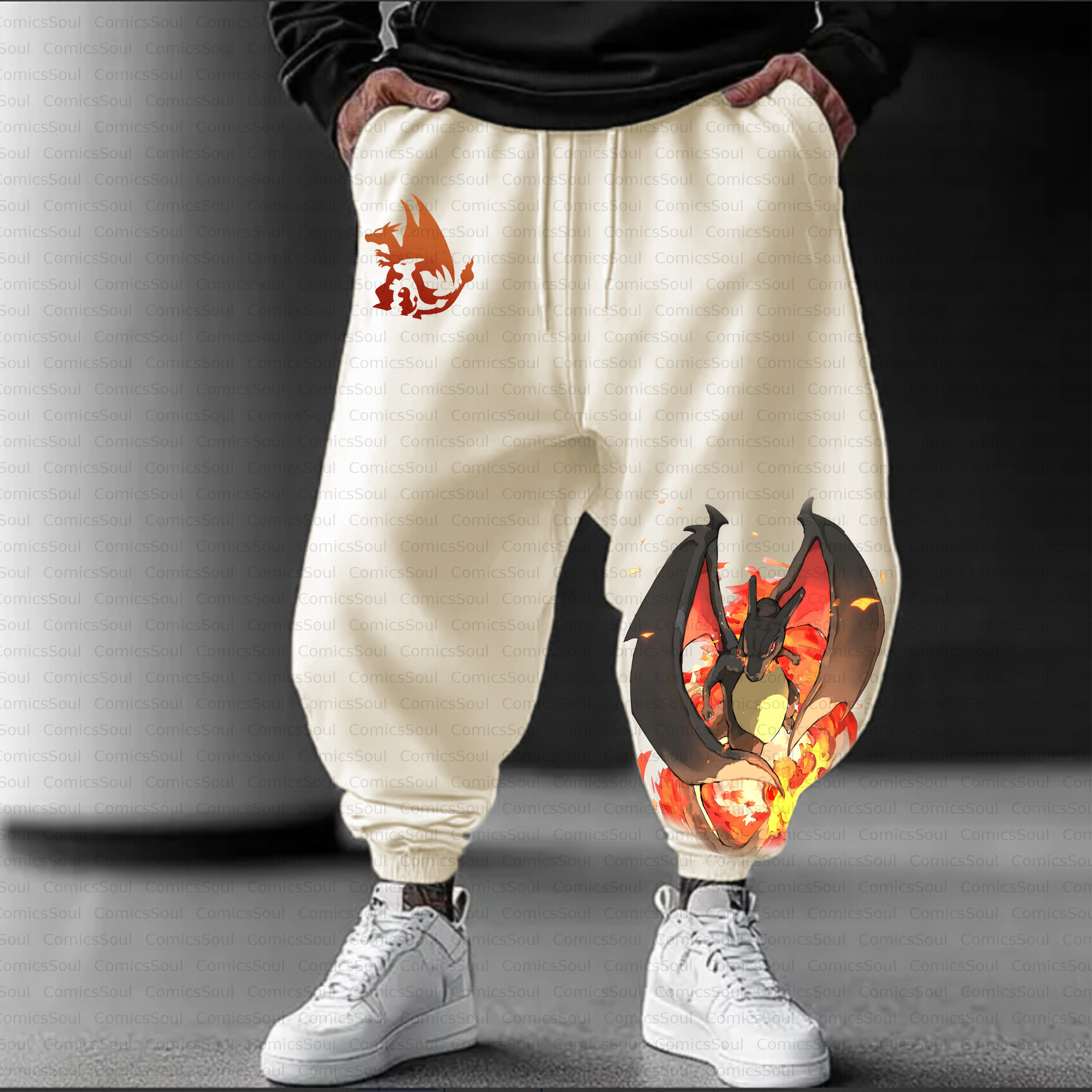Unisex Casual Anime Streetwear Pant