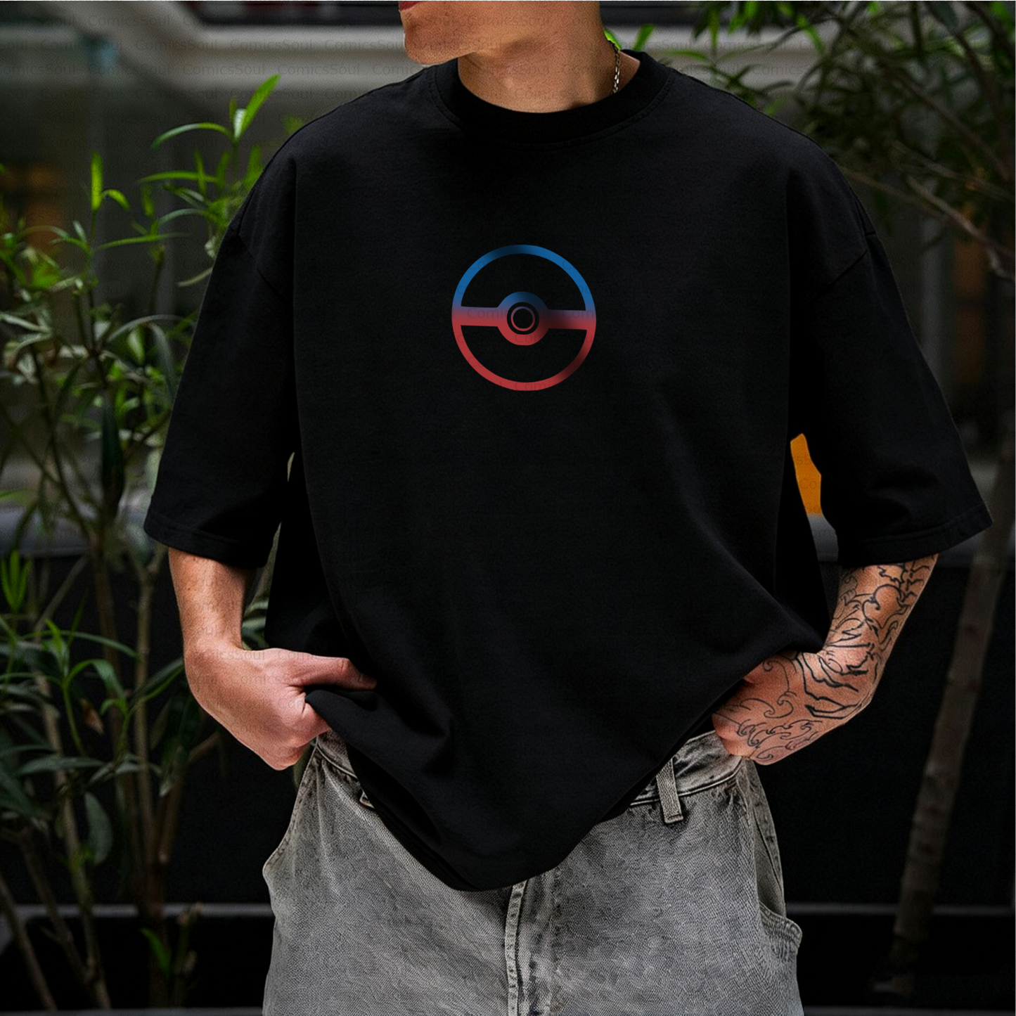 Unisex Anime Inspired Vintage T-Shirt